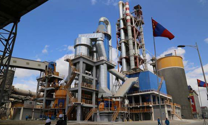 廣西玉林時產800噸幹法水泥生(shēng)產