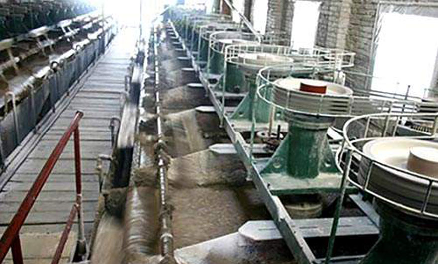 安徽沙坪(píng)溝鉬礦選礦(kuàng)生產線案例